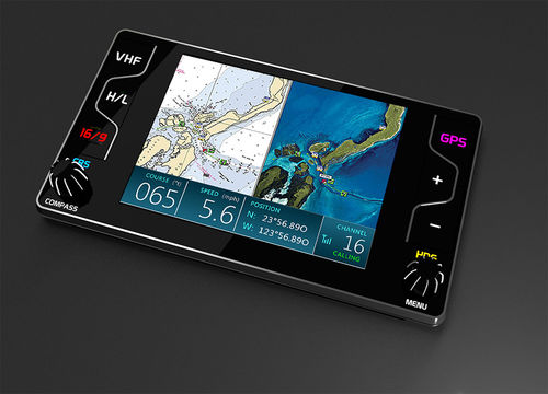 Funkgerät für Marineanwendungen - CHARTCOM PREMIERE™ - Aveo Engineering - tragbar / VHF / mit integriertem GPS