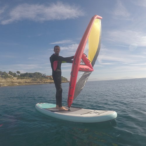 Aufblasbares SUP - AIRWIND - TIKI FACTORY - Windsurf / für Yoga / für Erwachsene