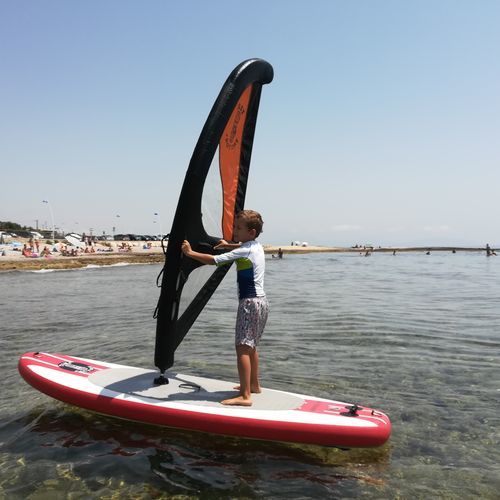 Takelage komplett / zum Windsurfen - DS2 - TIKI FACTORY - für Kinder / aufblasbar