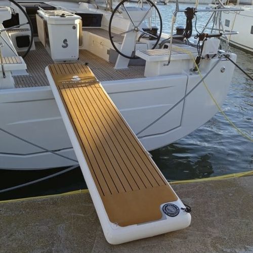 Gangway für Boot - 300 - TIKI FACTORY - aufblasbar / manuell / mit Geländer