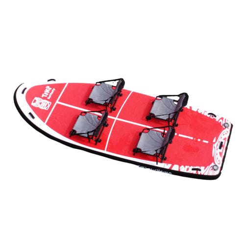 Aufblasbares Riesen-SUP - MEGASCAPE - TIKI FACTORY - Allround / für Anfänger / für Erwachsene