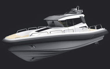 Express-Cruiser / Innenborder - PROTEUS 33 - ARCTIC Boats - Diesel / mit Steuerhaus / 6 Kojen