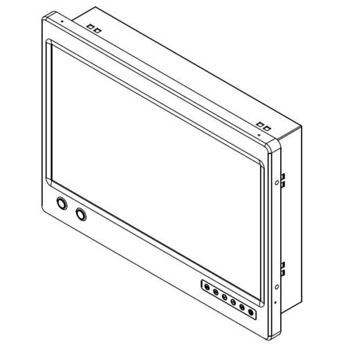 Display für Boot - TIM-W173SK - Tetradyne Co., Ltd - für Schiffe / für Yacht / Multifunktion