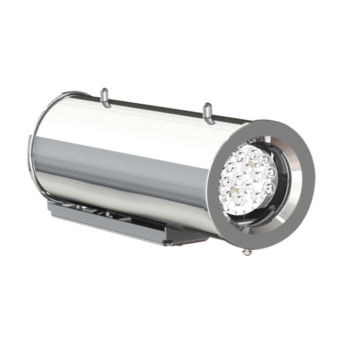 Außenscheinwerfer - SA-FIX IR series - TKH Security Solutions - für Schiffe / LED / Edelstahl