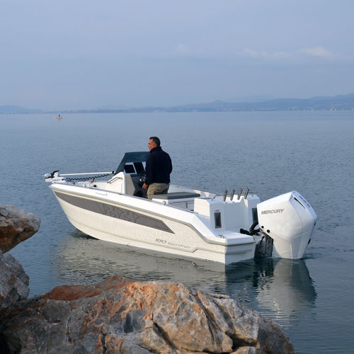 Außenborder-Konsolenboot - 190 SF - Compass Boats - mit Mittelkonsole / Sportfischer / max. 7 Personen