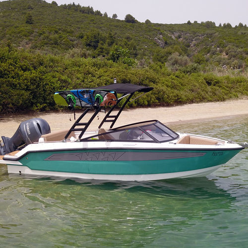 Außenborder-Runabout - 190 Br - Compass Boats - mit Doppelkonsole / Bowrider / Wasserski