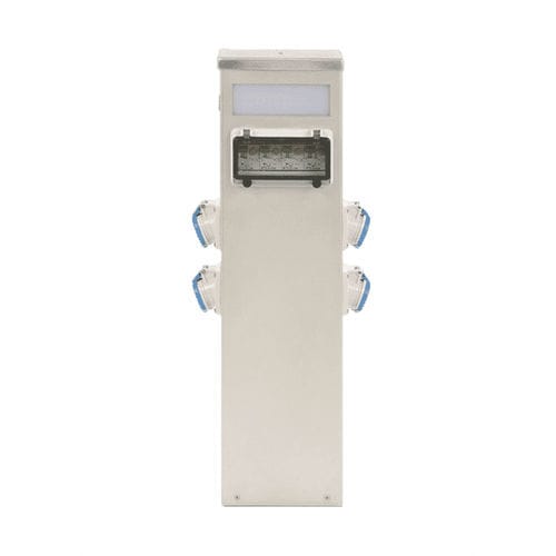 Säule mit integrierter Beleuchtung - OCTAN  - GAPE - Stromversorgung / Wasserversorgung / für Steg