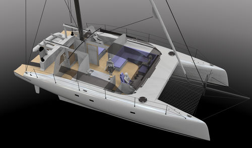 Katamaran - D1495Acessible - Multimarine Manufacturing LTD - für Kreuzfahrten
