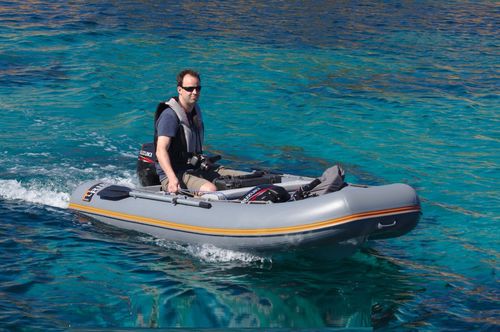 Außenborder-Schlauchboot - F-RIB 360 - F-RIB - halbstarr / faltbar / Open