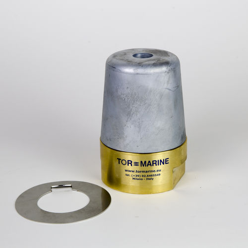 Opferanode für Boot - TOR MARINE SRL - Zink / Messing / Edelstahl