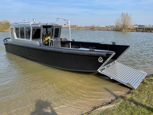 Landungsboot-Berufsschiff - LCC 1000 - Tideman Boats BV - Außenborder / PEHD / trailerbar
