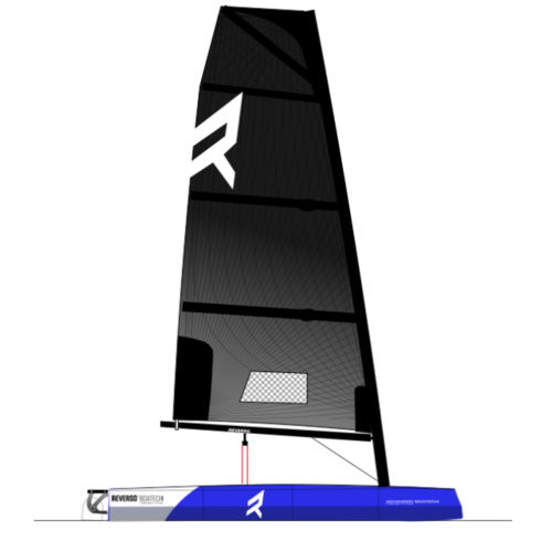 Zerlegbare Jolle - REVERSO AIR&reg; COBALT BLUE - Reverso Project - Einhand / Zweihand / traditionell