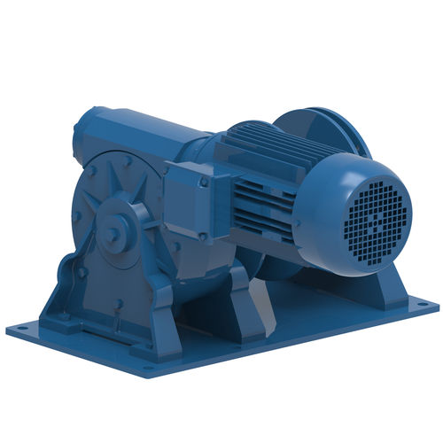 Winde für Schiffe - AW 1000 ES / AW 1000 ES 2X - Emce Winches - Bagger / elektrisch / Einzeltrommel
