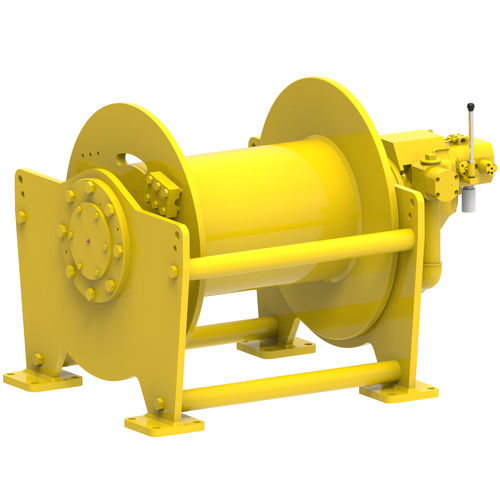 Winde für Schiffe - OAW GP16 series - Emce Winches - Schlepp / Druckluftmotor / Einzeltrommel