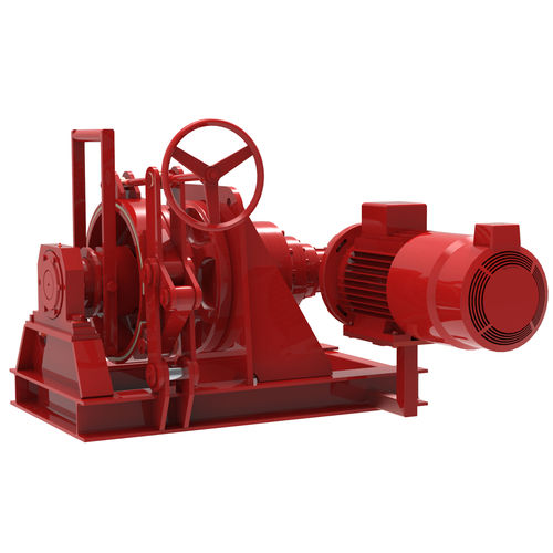 Hydraulische Ankerwinde - P 1000 H / P 1600 H - Emce Winches - für Schiffe / horizontal / auf Deck