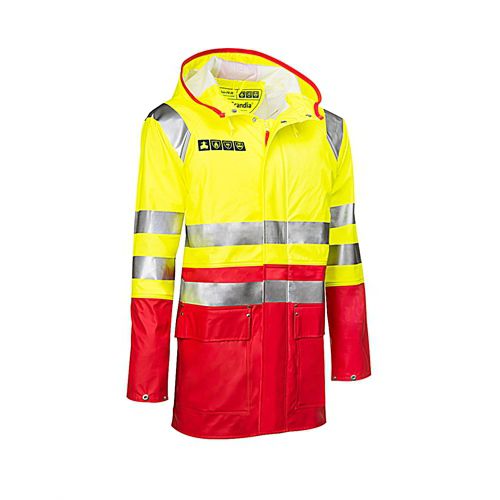 Jacke zur beruflichen Nutzung - ScanRain Reflect FR 001 - Scandia Gear Europe - atmungsaktiv / Kapuzen