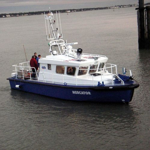Boot für hydrographische Studien Berufsschiff - SEEM 12-340ST - See Merre - Innenborder