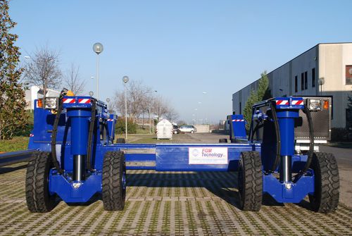 Anhänger für Materialumschlag - Extendable - fgm tecnology - für Boot / ferngesteuert / hydraulisch