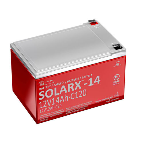 Batterie für Marineanwendungen - SOLARX™ series - XUNZEL APPLIED SOLAR & WIND ENERGY - 12 V / Blei-Säure / AGM
