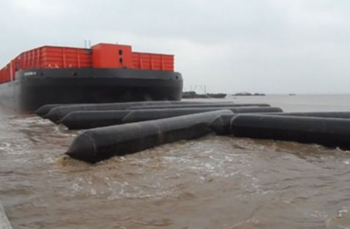 Aufblasbares Kissen für die Zuwasserlassung von Schiffen / für Häfen und Terminals - MLG-H - Qingdao Huanghai Marine Airbags Manufacture Co ltd - für das Zuwasserlassen