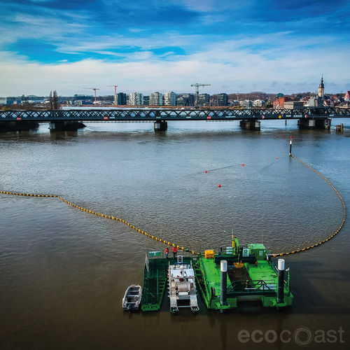 Sperre zur Schadstoffbekämpfung - PDB - Ecocoast - Schutttdamm / Begrenzung / permanent