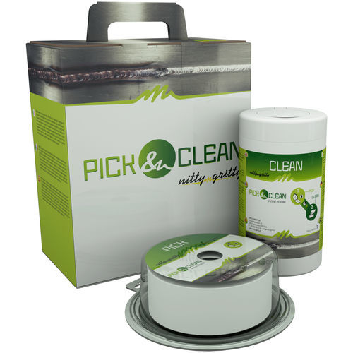 Reiniger für Schweißarbeiten - PICK & CLEAN – WIPE & CLEAN - Nitty Gritty - Edelstahl / für Werft