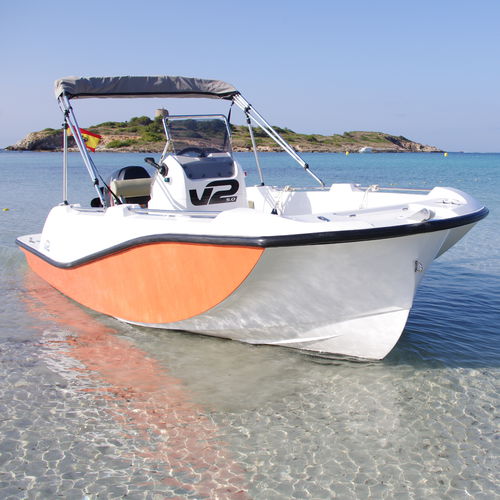 Außenborder-Konsolenboot - 5.0  - V2 Boats - mit Mittelkonsole / Wasserski / Sport