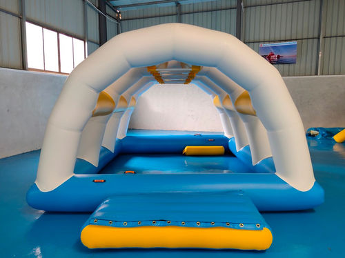 Hürden-Wasserspielgerät - JUNGLE BAR - Hydrofun LTD - für Wassersportzentrum / aufblasbar