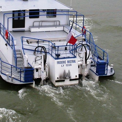 Ruder-Strahlruder - 2700LD-R-08 - DWG Trading - außen / für Boot / hydraulisch