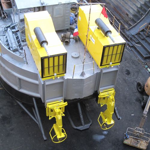 Ruder-Strahlruder - 2400LD-B-10 - DWG Trading - außen / für Boot / hydraulisch