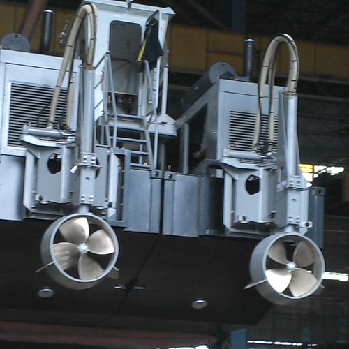 Ruder-Strahlruder - 2700HD-B-08 - DWG Trading - außen / für Boot / hydraulisch