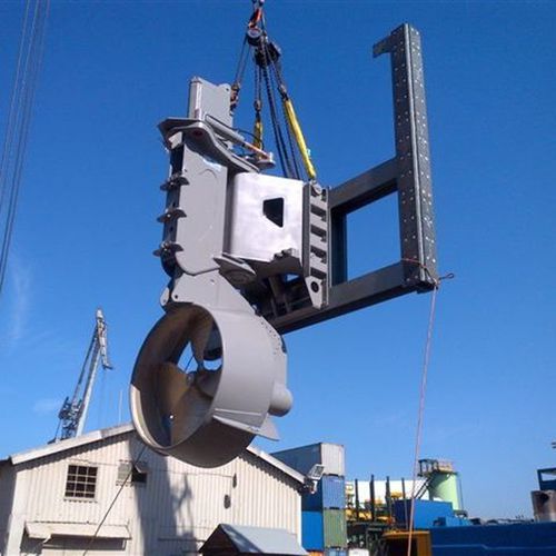 Ruder-Strahlruder - 3500HD-B-02 - DWG Trading - außen / für Boot / hydraulisch