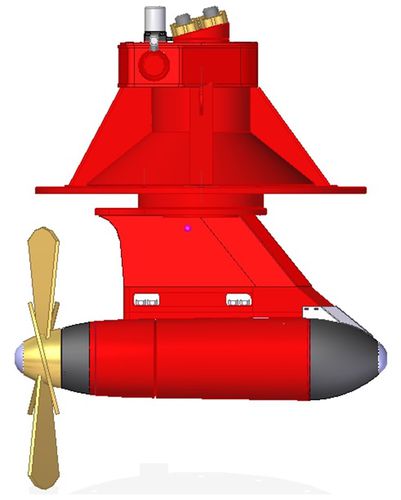 Ruder-Strahlruder - 4200LD - DWG Trading - außen / für Boot / hydraulisch