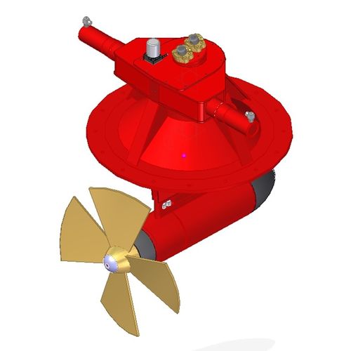 Ruder-Strahlruder - 2400LD - DWG Trading - außen / für Boot / hydraulisch