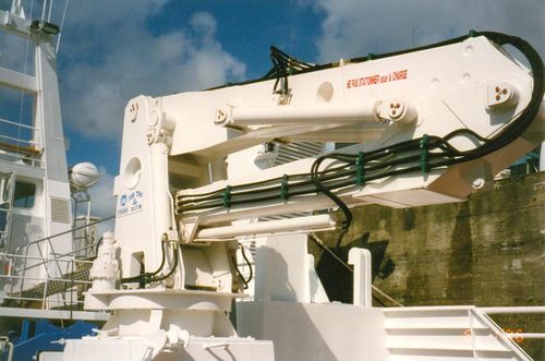 Kran für Schiffe - 22 TM series - DWG Trading - Deck / Knickarm