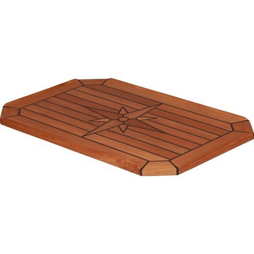 Teakholz-Tischplatte - TT series - Eurodesign - für Boot