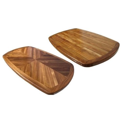 Teakholz-Tischplatte - T-GH4560 - Eurodesign