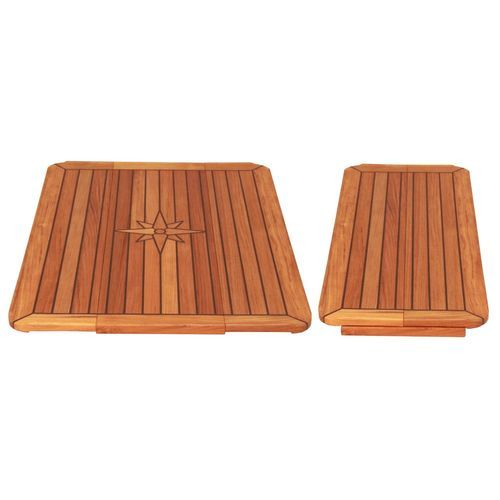 Teakholz-Tischplatte - TS35 series - Eurodesign - für Boot