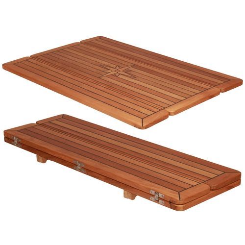 Teakholz-Tischplatte - TW35 series - Eurodesign - für Boot
