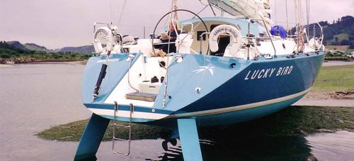 Segelboot für Kreuzfahrten - 42 - Atlantic - mit Mittelcockpit / mit einziehbarem Kiel