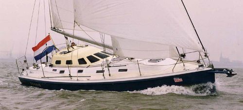 Segelboot für Kreuzfahrten - 38 - Atlantic - mit Mittelcockpit / mit einziehbarem Kiel