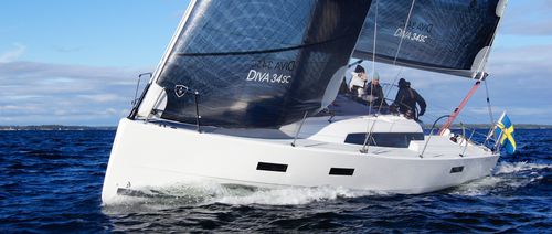 Segelboot für Fahrten- und Regattasegeln - DIVA 34 SC - Alfa Yacht Production OÜ - 2 Kabinen / 3 Kabinen / 4 Kojen