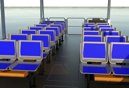 Passagierboot Berufsschiff - PRO 9.0 Passengers - SUN CONCEPT - Außenborder / solarelektrisch / Glasfaser