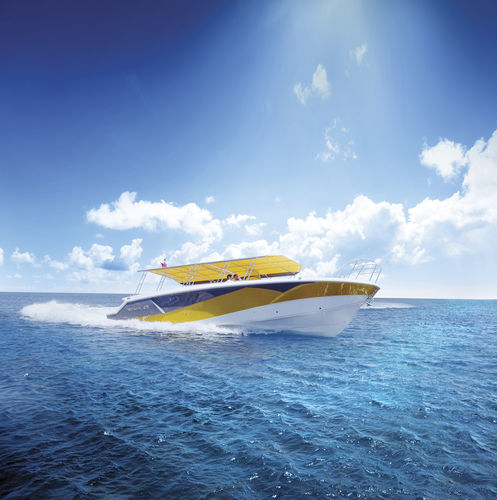 Passagierboot Berufsschiff - STARK 45 - MERCAN YACHTING - Taucherbasisboot / Innenborder / Diesel