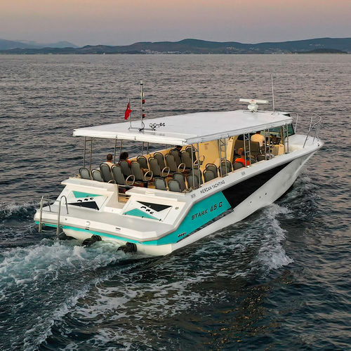 Passagierboot Berufsschiff - STARK 45-C - MERCAN YACHTING - Taucherbasisboot / Innenborder / Diesel