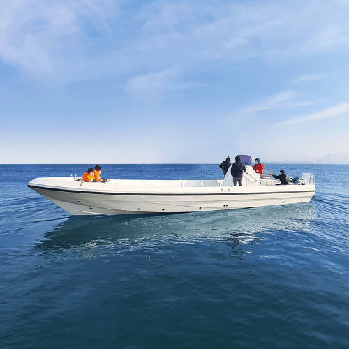 Tourismusboot Berufsschiff - JERFI 38 - MERCAN YACHTING - Außenborder / halbstarr