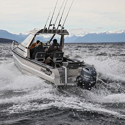 Angelboot für Tagesfahrten / Außenborder - 1850 Supercab X1 - Stabicraft - mit Steuerhaus / Aluminium / max. 6 Personen