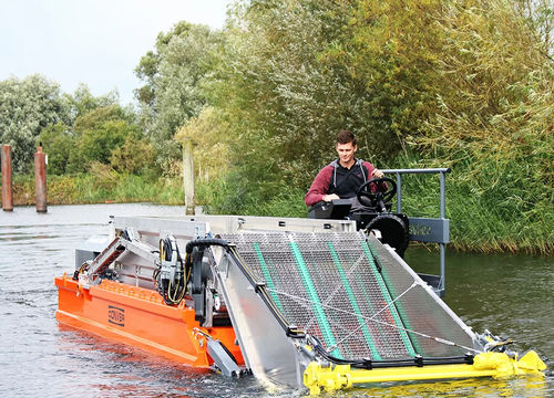 Algenernte-Boot Berufsschiff - MC101 - Conver