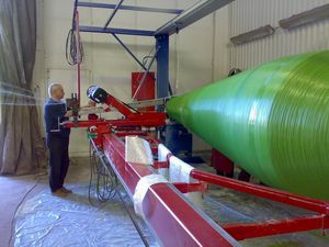 Produktionsmaschine für Leittonnen - 6m - Uniworkboats SIA