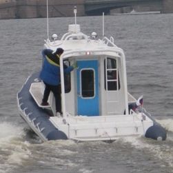 Patrouillenboot Berufsschiff - Artic 850 - Uniworkboats SIA - Such- und Rettungsboot / Arbeitsboot / Innenborder